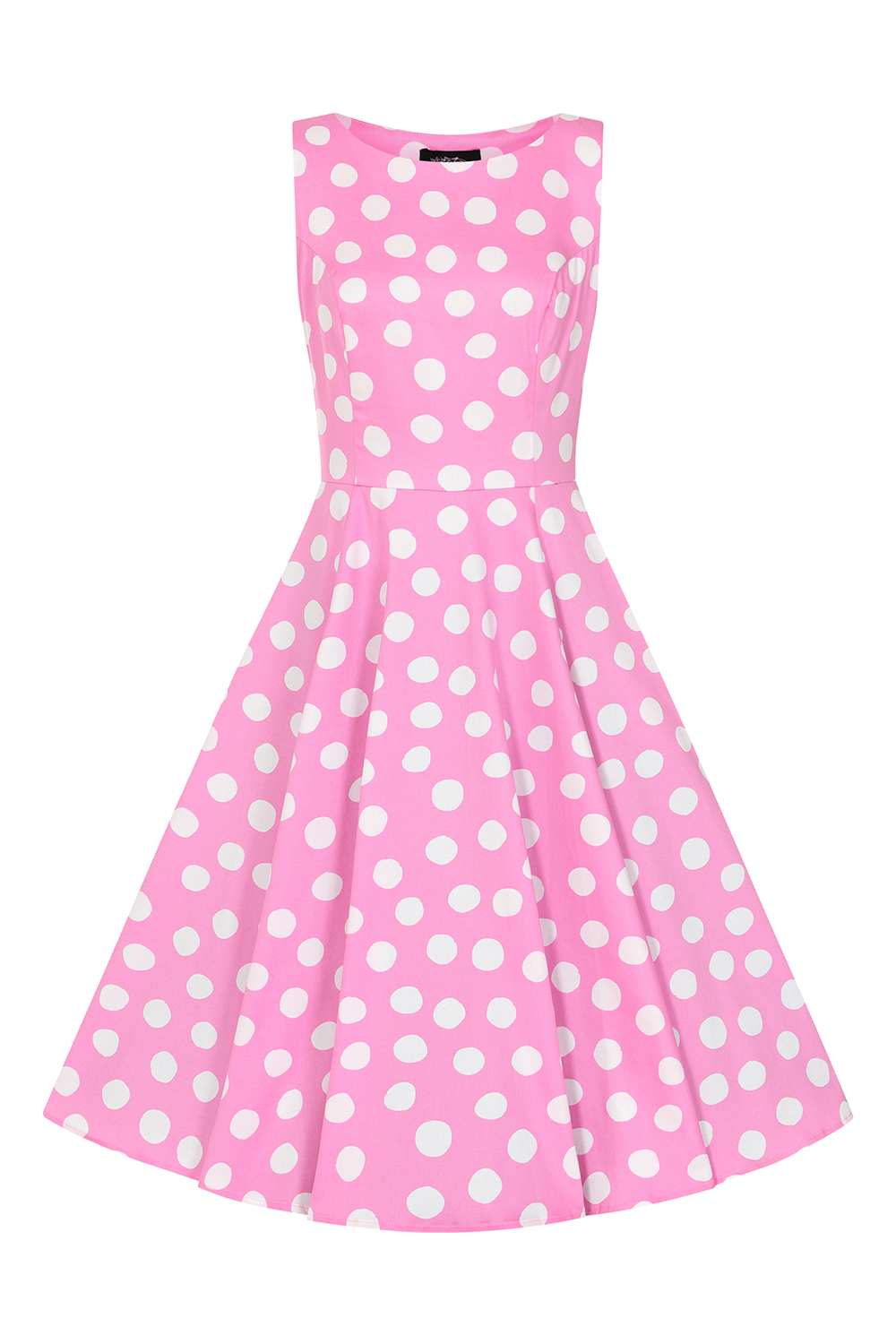 Lyra Polka Dot Swing Dress